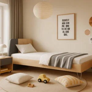 Baxton Modern Platform Single Bed