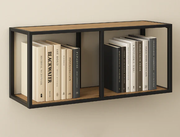 Modern Open-Style Bookshelf