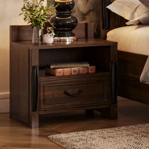 CROWN ART SHOPPEE Storage Nightstand