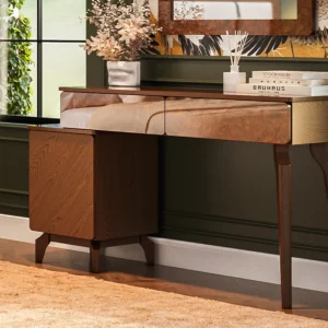 Multi-Storage Dressing Table with Stool