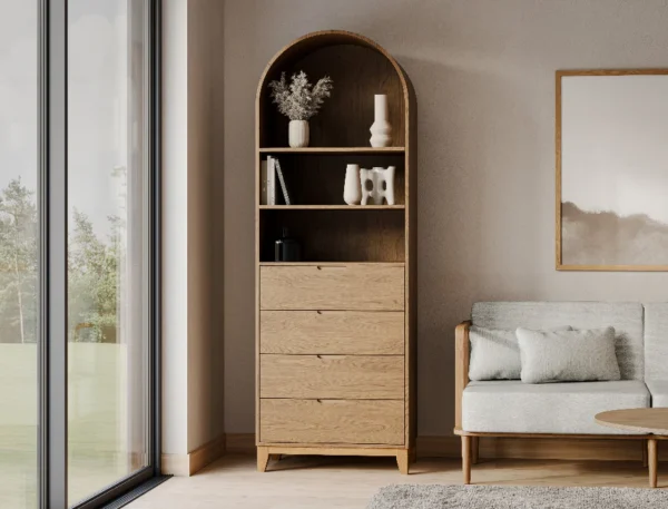 Wooden Bookshelf