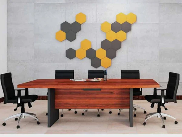 Wooden Conference Table Set